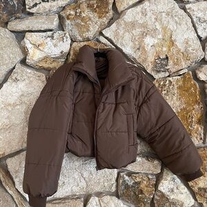 Brown Puffer Jacket